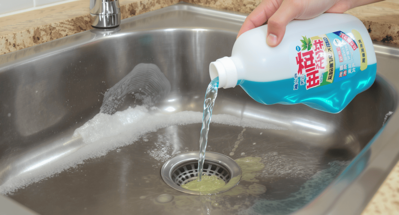 市售水管疏通劑只適用於應急時刻